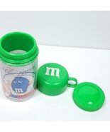 M&amp;M Canister Green Insulated Thermos Mars 2002 With Papers NEW Never Used - $324.33 MXN