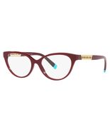 NEW Tiffany &amp; Co. TF 2226 8353 Burgundy &amp; Gold Eyeglasses  52/16/140 - $153.40