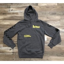 Batman Gotham Guardian Adult Small Gray Hoodie Sweatshirt New w Tags - $21.27