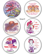 Red Hat hi societea Button Magnet combo Fun gift    #27 - $13.60 CAD