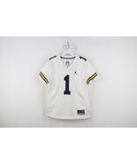 Nike Air Jordan Boys Medium Jumpman University of Michigan Football Jers... - $62.05 CAD