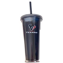 NFL Houston Texans 22 oz Color Double Wall Acrylic Travel Tumbler Cup - $16.95