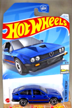 2024 Hot Wheels #98 Factory Fresh 8/10 ALFA ROMEO GTV6 3.0 Blue w/Chrome AD Sp - £5.99 GBP