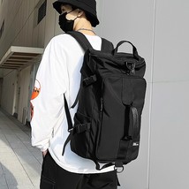 VC Cool Streetwear Style Multi-function Man Backpack Harajuku Boys School Bags L - £82.51 GBP