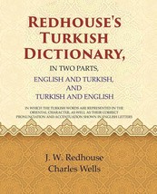Redhouse&#39;s Turkish Dictionary, In two parts, English and Turkish, and Turkish an - £66.47 GBP