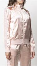 NWT Kappa x Juicy Couture Egira Satin Logo Track Jacket Pink  L - £48.42 GBP
