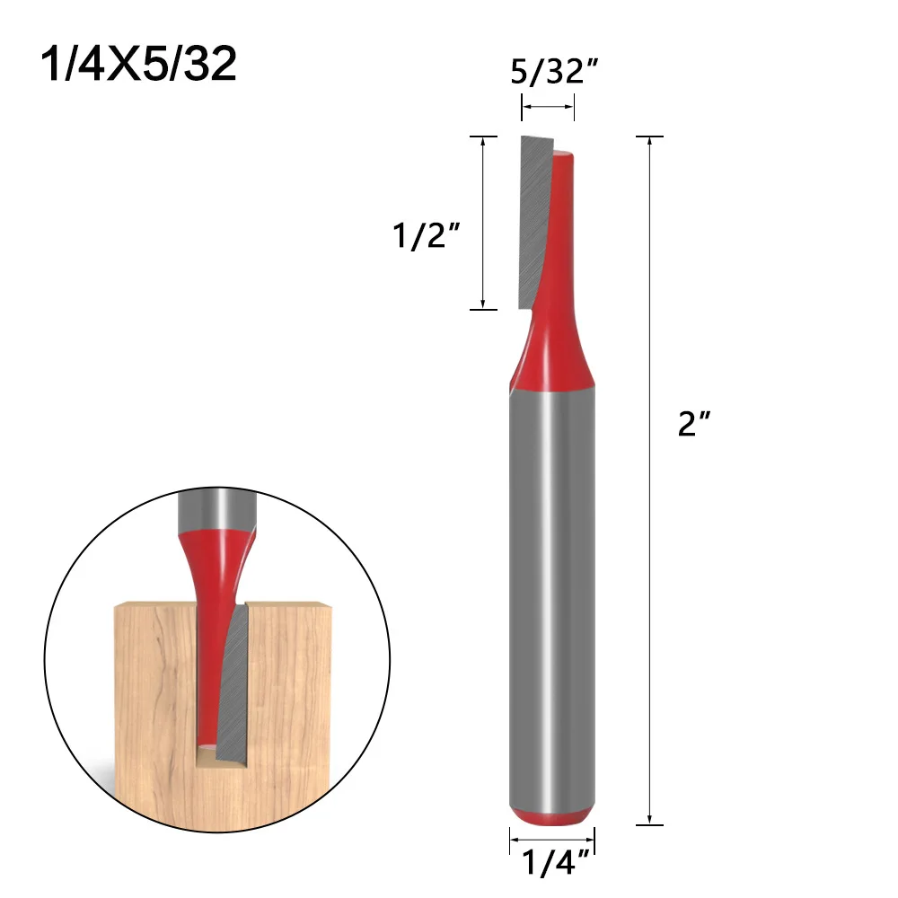 VACK 6mm 1/4inch Shank Long Cleaning Bottom Router Bit  Tming Cutter CNC... - $3,028.51 MXN
