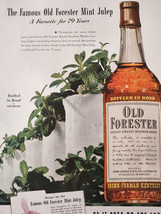 1949 Original Esquire Art Ad Advertisement OLD FORESTER Bourbon Whiskey - £5.06 GBP