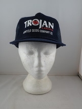 Vintage Farming Hat - Trojan Canola Newfield Seeds - Adult Snapback - £39.16 GBP