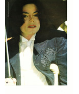 Michael Jackson teen magazine pinup clipping umbrella crutches Tiger Beat - £2.75 GBP