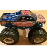 Hot Wheels Monster Jam Truck KING KRUNCH Flag Series plastic base 1:64 s... - $17.63 CAD