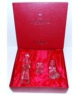 WATERFORD CRYSTAL NATIVITY COLLECTION HOLY FAMILY MARY JOSEPH BABY JESUS... - $200.47