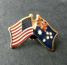Australia Usa Combo Flag Lapel Pin Badge 1 Inch Australian - £4.57 GBP