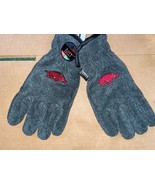 University of ARKANSAS Heavy-Weight Fleece Gloves (SMALL) - $18.95
