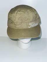 Titleist Men&#39;s Beige Mid Panel Polyester Adjustable Strap Golf Hat One Size - £13.32 GBP