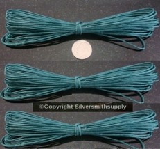 3 Rolls hemp beading cord 90&#39; green .5-1mm 27 meters create necklaces lace m081b - £2.29 GBP