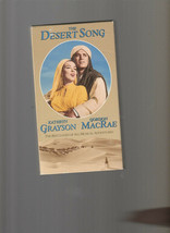 The Desert Song (VHS, 1995) - £3.87 GBP