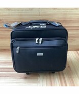 U.S. Luggage New York Rolling Computer Briefcase Carry On 16&quot;x16&quot;x10&quot; Bl... - $59.38