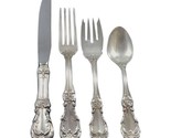  Burgundy by Reed and Barton Sterling Silver Flatware Set Service 24 pie... - $1,732.50