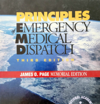 2005 Principles Of Emergency Medical Dispatch Memorial 3rd Edition Textb... - $1,312.10 MXN