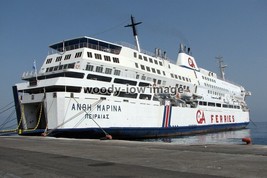 rs2463 - Greek GA Ferry - Anthi Marina ex Spirit of Free Enterprise - print 6x4 - $2.80