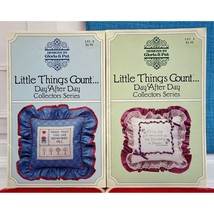 Little Things Count Day After Day Cross Stitch Designs Gloria &amp; Pat Vintage 80s - $8.99