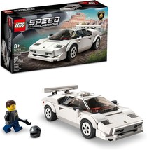 Lego - 76908 - Speed Champions Lamborghini Countach - 262 pcs. - £28.64 GBP