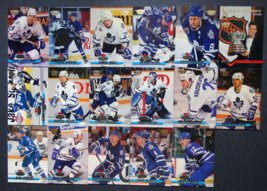 1993-94 Topps Stadium Club Members Only Toronto Maple Leafs Team Set Hockey Card - £3.93 GBP