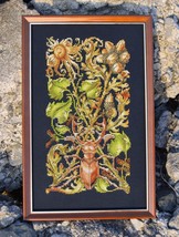 Ornamental Cross Stitch Art Nouveau Pattern pdf Acorns Cross Stitch Wood... - £13.58 GBP