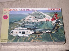 Dragon SH-60F HS-14 Chargers SH-60B HSL-51 Warlords 1:144 1+1 Helicopter... - $59.99