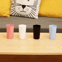ZITREOXN Cups, Soft and Durable set of 4 Reusable Drinking Glasses Bathroom Cup - £14.93 GBP