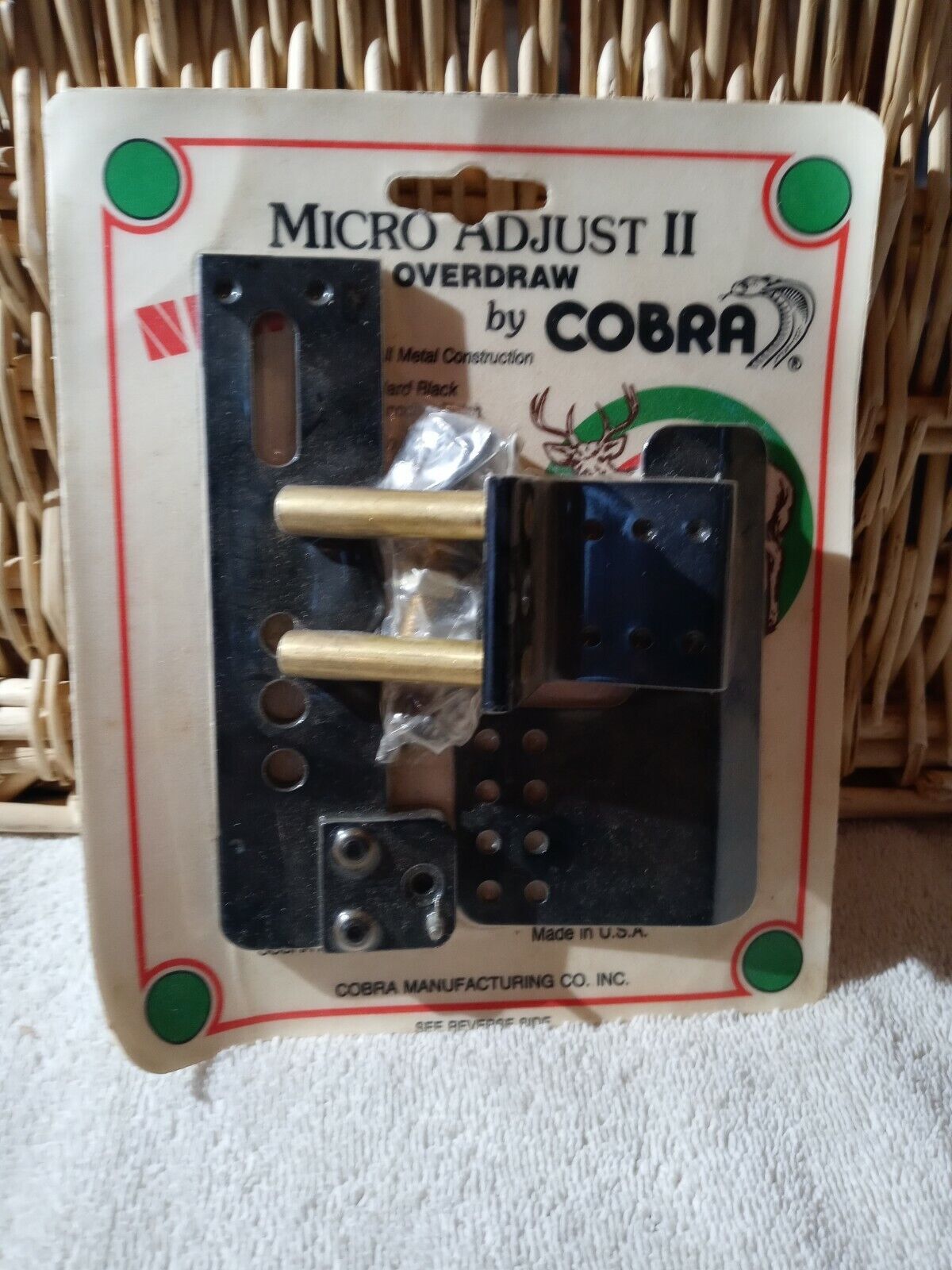 Primary image for Micro Adjust II Overdraa By Cobra Made In U.S.A.