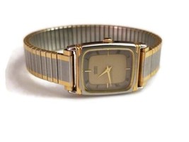 Seiko Ladies Two-Toned Stretch Band Wristwatch 2P20-5440 Needs Repair - $31.87