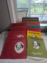 Vintage &quot;Living Shakespeare&quot; 5 Record Set With Box &amp;  5Booklets 1962 Vinyl LP&#39;s - £5.45 GBP