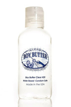 BOY BUTTER Personal Lubricant Clear Formula Water Based Squeeze Bottle 4oz D - £17.09 GBP