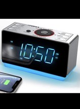 Alarm&amp;Clock Radio with Bluetooth Speaker, Digital FM Radio, Dual Itoma CKS708 - £15.90 GBP