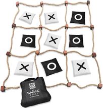 Vintage Giant Tic Tac Toe Set | 3ft x 3ft Outdoor Game | Perfect for Gat... - $98.95