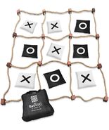 Vintage Giant Tic Tac Toe Set | 3ft x 3ft Outdoor Game | Perfect for Gatherings