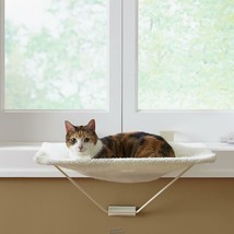 TabbyNapper-Window Cat Perch 24&quot;Lx14.75&quot;W Easy Assembly Removable Cover - £37.34 GBP