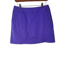 Adidas Mini Skort 2 Womens Clima Cool Golf Purple Pockets Side Zip Tennis - £15.73 GBP