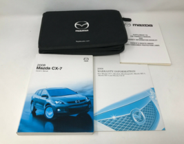 2008 Mazda CX7 CX-7 Owners Manual Handbook Set with Case OEM H02B55006 - $49.49