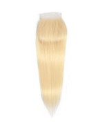Beauty Grace Brazilian Straight Hair  6X6 Lace Closure 613 Blonde Human ... - £108.50 GBP