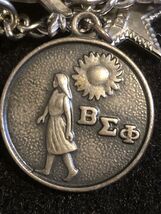 Beta Sigma Phi BSP Walk in the Sun, Find Renaissance 1985-86 Charm - $6.64