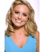 COURTNEY FRIEL L.A. news anchor blue dress 7x10 portrait - $8.40 CAD