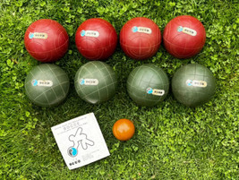 Vintage Perfetta Bocce Professional Balls Set Made In Italy - £79.64 GBP