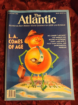ATLANTIC magazine January 1988 Los Angeles Nicholas Lemann Barbara Wallraff - £9.03 GBP