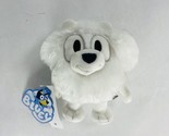 New! 5” Bluey Friends Lila White Maltese Toy Dog Plush Stuffed Animal - £23.58 GBP