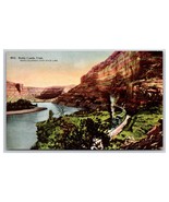 Train Through Ruby Castle  Utah UT UNP DB Postcard W22 - $72.88 MXN