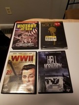 U.S. War DVD Lot of 4, WW2, American Soldier, Normandy, Victory at Sea - £13.94 GBP