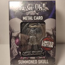 Yugioh Summoned Skull Metal Card Silver Ingot Limited Edition Collectible - £28.18 GBP